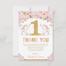 Garotas Gêmeas primeiro aniversario Elefante Flora