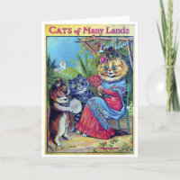 Gatos de Muitas Terras - Louis Wain