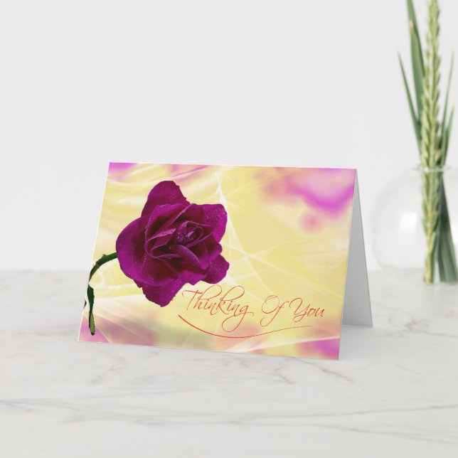 Cartão De Agradecimento Get Well Card (Frente)