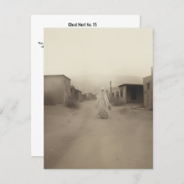 Cartão De Agradecimento Ghost Hunt N.º 15