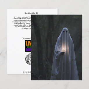 Cartão De Agradecimento Ghost Hunt N.º 18