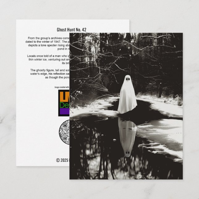 Cartão De Agradecimento Ghost Hunt N.º 42 (Frente/Verso)