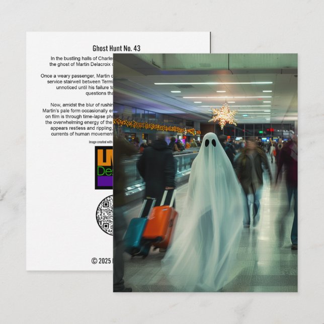 Cartão De Agradecimento Ghost Hunt N.º 43 (Frente/Verso)