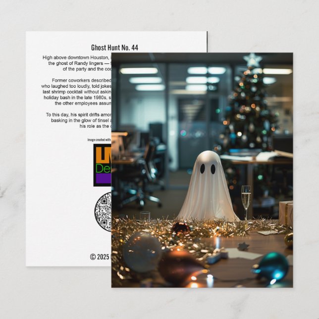 Cartão De Agradecimento Ghost Hunt N.º 44 (Frente/Verso)