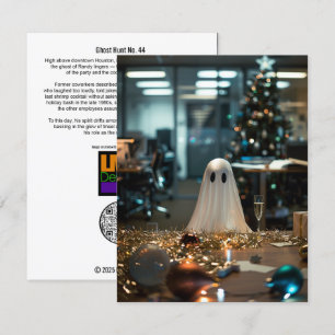 Cartão De Agradecimento Ghost Hunt N.º 44