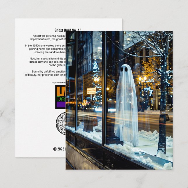 Cartão De Agradecimento Ghost Hunt N.º 45 (Frente/Verso)