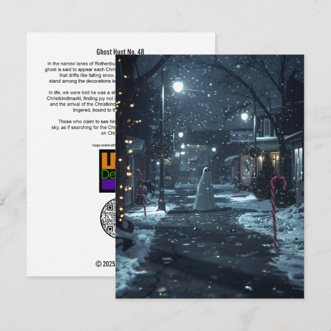 Cartão De Agradecimento Ghost Hunt N.º 48 (Frente/Verso)