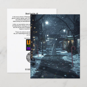 Cartão De Agradecimento Ghost Hunt N.º 48