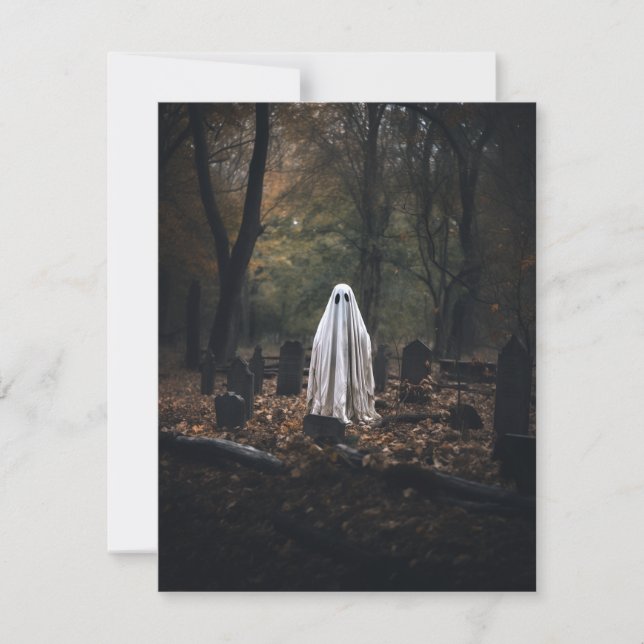 Cartão De Agradecimento Ghost Hunt No. 01 (Frente)