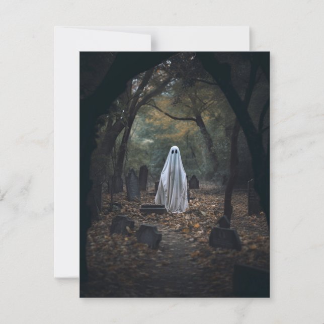 Cartão De Agradecimento Ghost Hunt No. 02 (Frente)