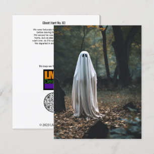 Cartão De Agradecimento Ghost Hunt No. 03
