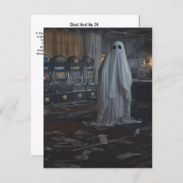 Cartão De Agradecimento Ghost Hunt No. 24
