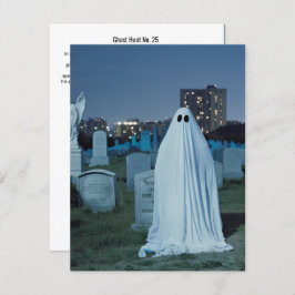 Cartão De Agradecimento Ghost Hunt No. 25