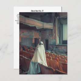 Cartão De Agradecimento Ghost Hunt No. 27