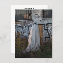Cartão De Agradecimento Ghost Hunt No. 28