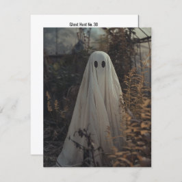 Cartão De Agradecimento Ghost Hunt No. 30