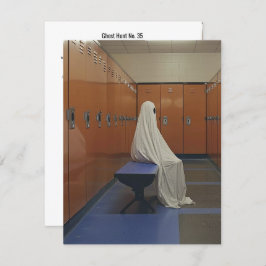 Cartão De Agradecimento Ghost Hunt No. 35