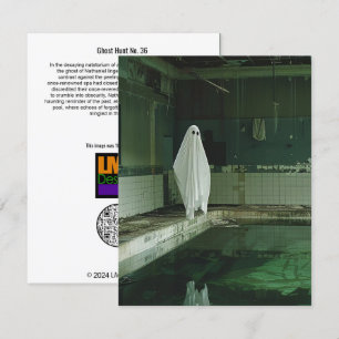 Cartão De Agradecimento Ghost Hunt No. 36