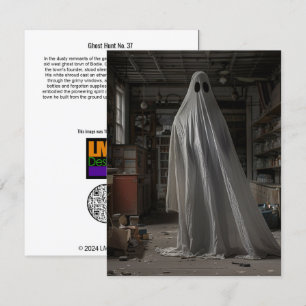 Cartão De Agradecimento Ghost Hunt No. 37