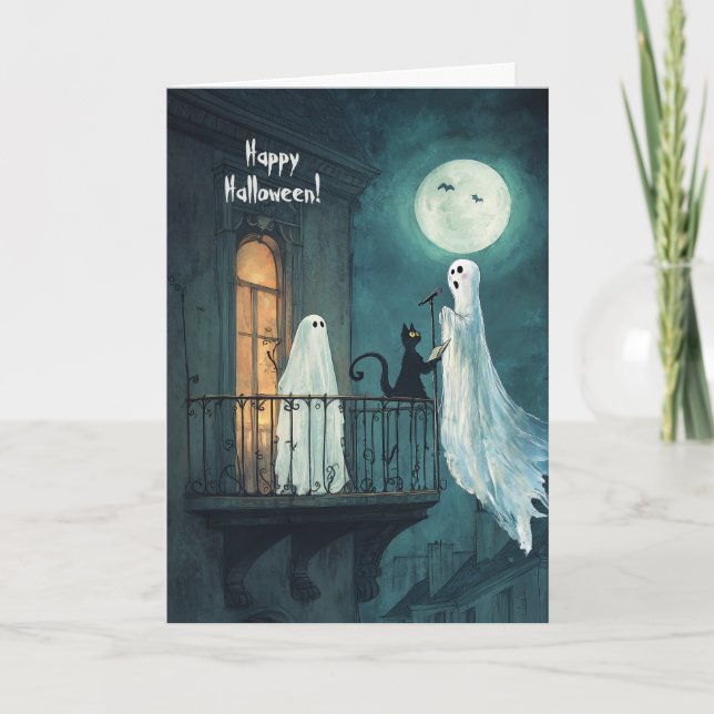 Cartão De Agradecimento Ghost Serenade (Frente)