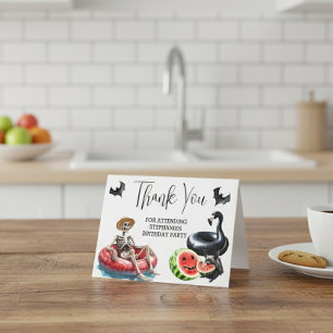 Cartão De Agradecimento Ghouls Quer Ter Summerbetween Sun