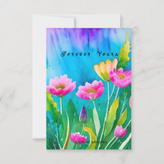 Cartão De Agradecimento GiftOfLove,ShareTheLove com cartão-presente românt