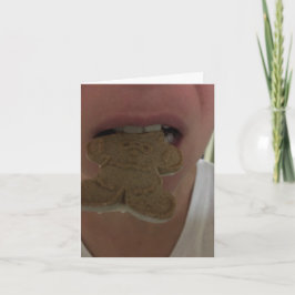 Cartão De Agradecimento gingerpão obrigado nota