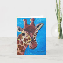 Girafa (2019) - pequena - 4" x 5,6" - vertical