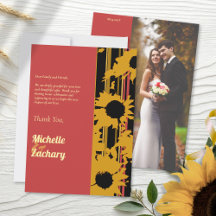 Girassol Verão Dourado Vermelho Casamento Foto