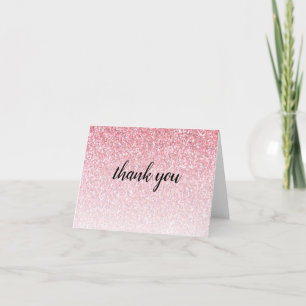 Cartão De Agradecimento Glama Rosa Glusco Obrigado Aniversário