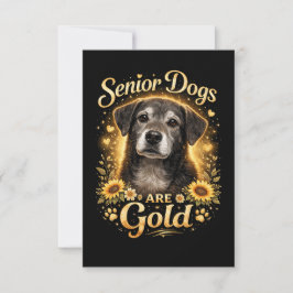 Cartão De Agradecimento Golden Years, Loyal Hearts