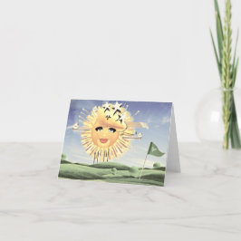 CARTÃO DE AGRADECIMENTO GOLF DOMINGO!