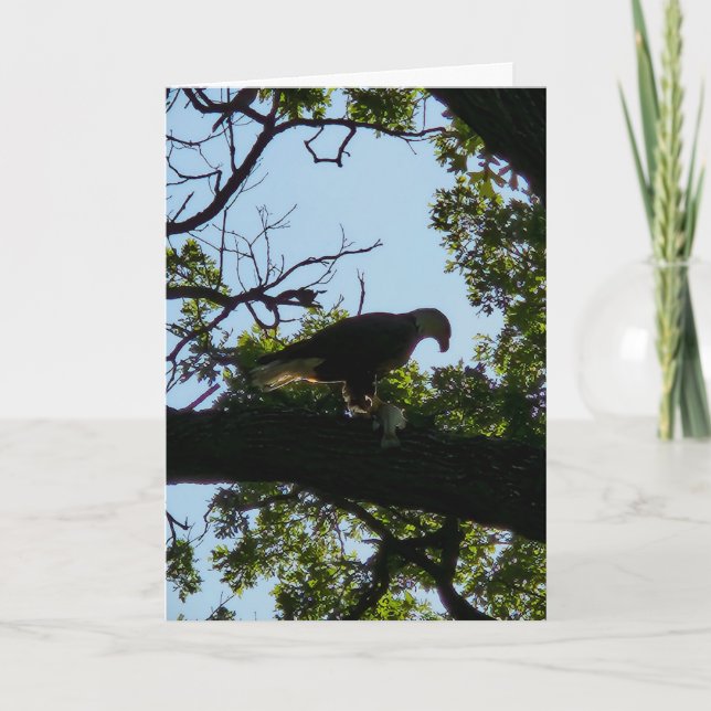 Cartão de agradecimento "Graça antes das refeições (Frente)