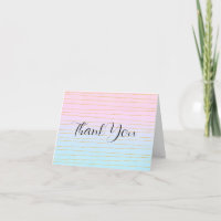Gradiente de Pastel Azul Rosa com Linhas Douradas