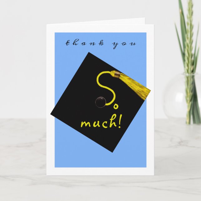 Cartão De Agradecimento Graduação (Frente)