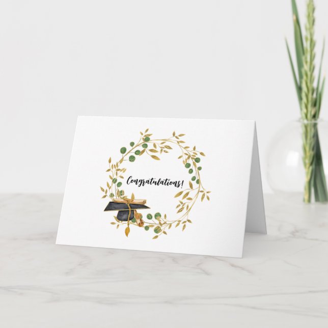 Cartão De Agradecimento Graduação (Frente)