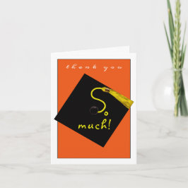 Cartão De Agradecimento Graduação