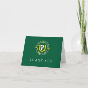 Cartão De Agradecimento Graduação da Universidade de São Francisco