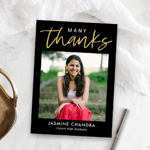 Cartão De Agradecimento Graduação De Cor Editável Notavelmente Legal Obrig