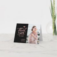 Graduação de Foto de Script Glitter Dourado Elegan