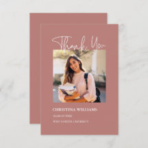 Graduação de Fotos Moderna Obrigado