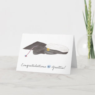Cartão De Agradecimento Graduation Card for Swedish-American Students