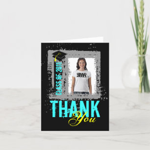 Cartão De Agradecimento Graduation Thank You Card Add Photo 3