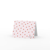 Cartão de Agradecimento Grandmillenial Listras de 