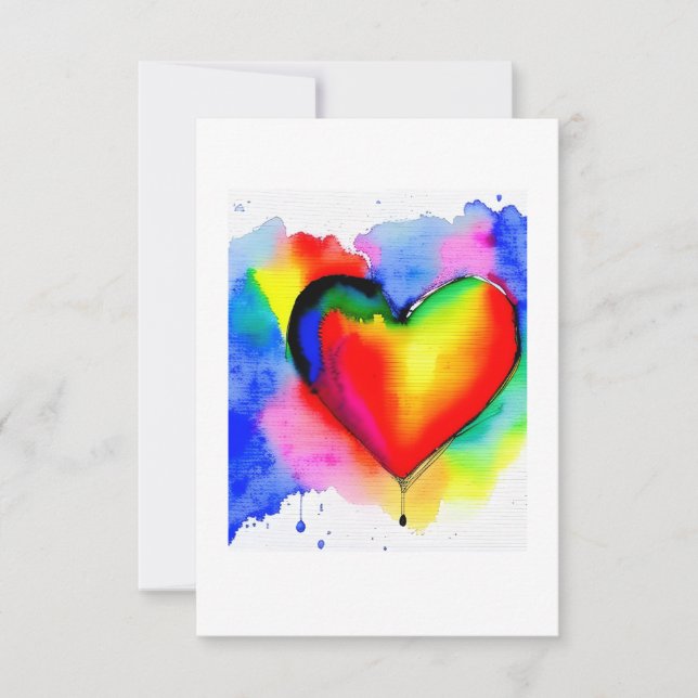 Cartão De Agradecimento Gratidão Paradoxal (Frente)