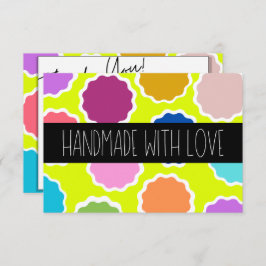 Cartão De Agradecimento Gratidão Radiante: Vibrância artesanal