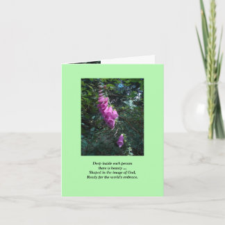 Cartão De Agradecimento Gratitude para a amizade