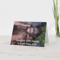 Gratitude para o riso e os amigos