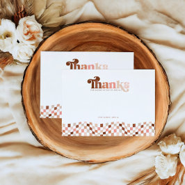 Cartão De Agradecimento Groovy Duas Meninas Legal Verificadas segundo aniv