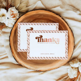 Cartão De Agradecimento Groovy Duas Meninas Legal Verificadas segundo aniv